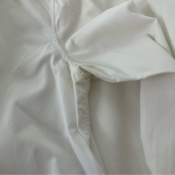 Balenciaga patent leather collar white blouse shirt 38 - Picture 6 of 14